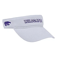 Visière ajustable Nike blanche Kansas State Wildcats 2025 On-Field Ace Performance pour homme