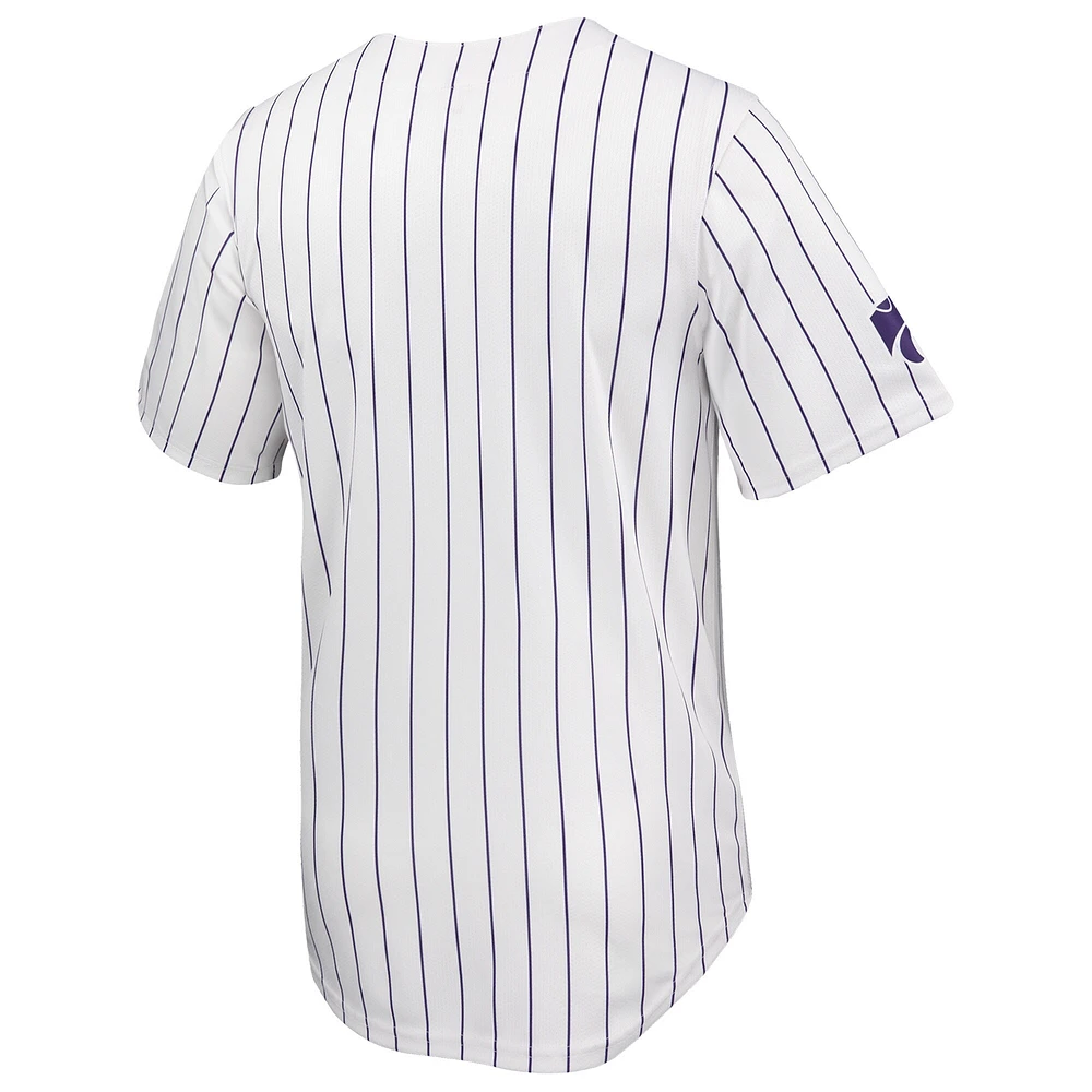 Men's Nike White Kansas State Wildcats Limited Baseball Jersey