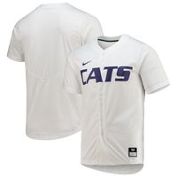 Men's Nike White Kansas State Wildcats Replica Baseball Jersey