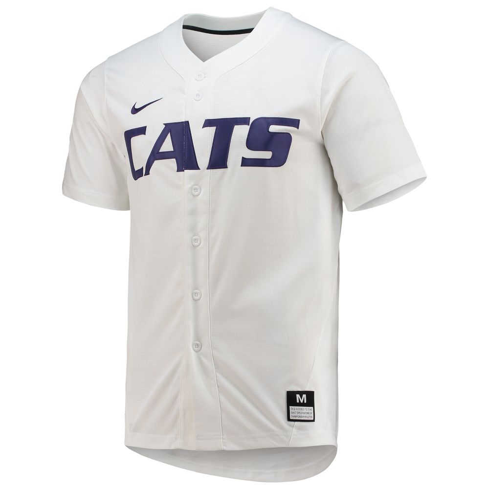 Men's Nike White Kansas State Wildcats Replica Baseball Jersey