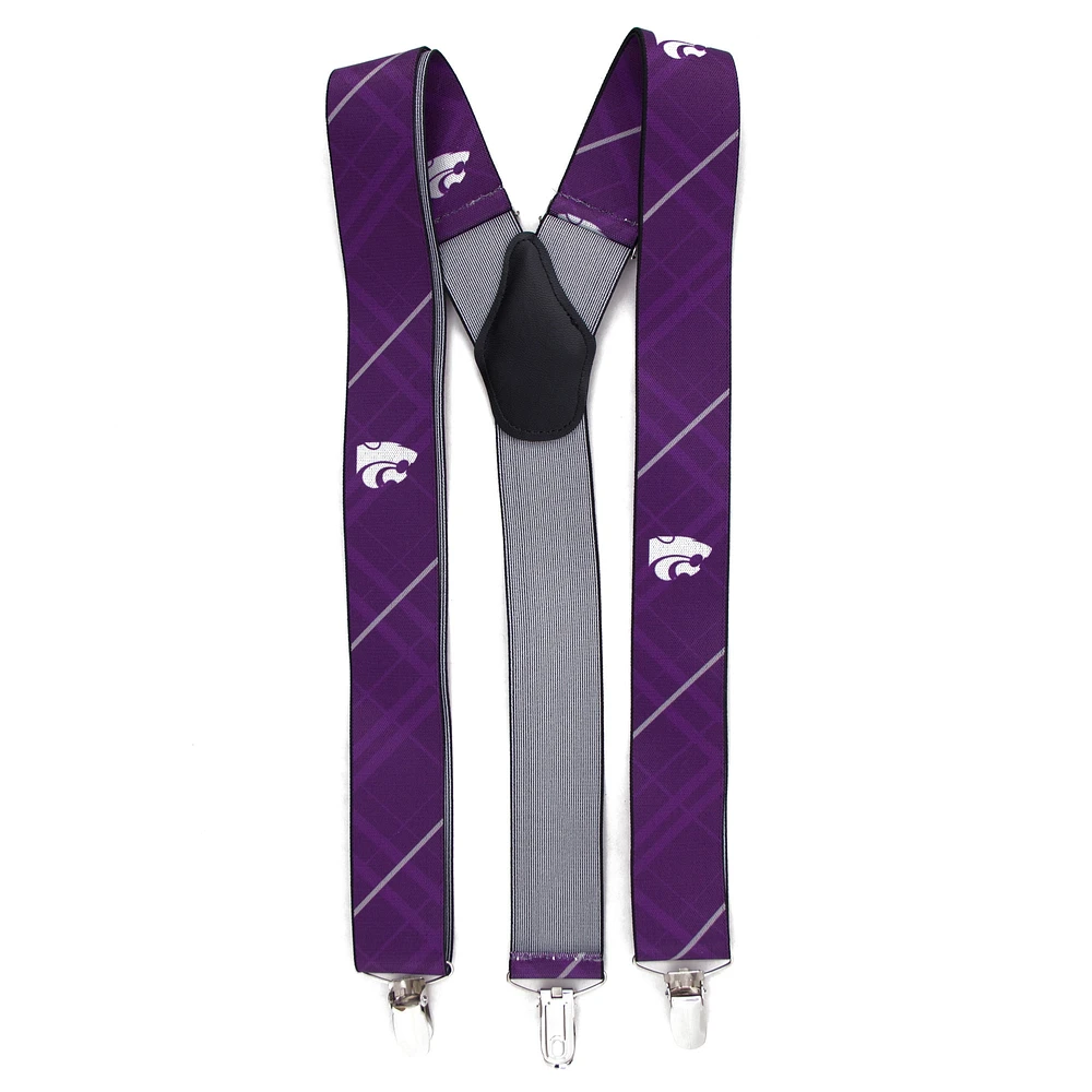 Men's Purple Kansas State Wildcats Suspenders