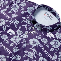 Men's Reyn Spooner Purple Kansas State Wildcats Performance Polo