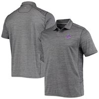 Men's Tommy Bahama Gray Kansas State Wildcats Delray IslandZone Polo