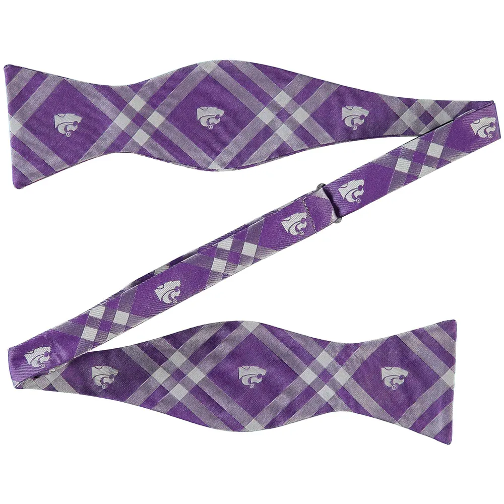 Purple Kansas State Wildcats Rhodes Self-Tie Bow Tie