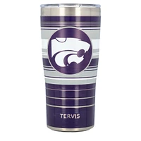 Tervis Kansas State Wildcats 20oz. Gobelet en acier inoxydable à rayures Hype