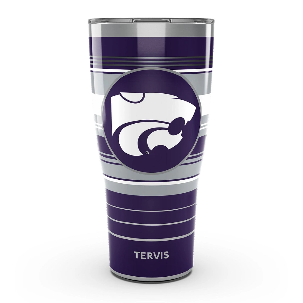 Tervis Kansas State Wildcats 30oz. Gobelet en acier inoxydable à rayures Hype