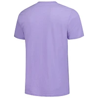 Unisex Charlie Hustle  Lavender Kansas State Wildcats Bring the Doom Tri-Blend T-Shirt