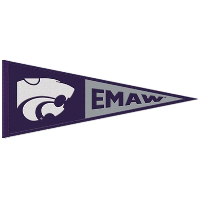 WinCraft Kansas State Wildcats 13" x 32" Slogan Pennant