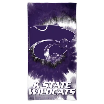 Kansas State Wildcats WinCraft 60'' x 30'' Tie-Dye Spectra Beach Towel