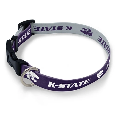 WinCraft Kansas State Wildcats Collier réglable pour animal de compagnie taille moyenne