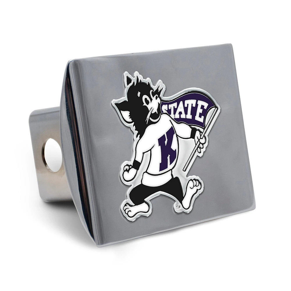 WinCraft Kansas State Wildcats Premium Metal Hitch Cover