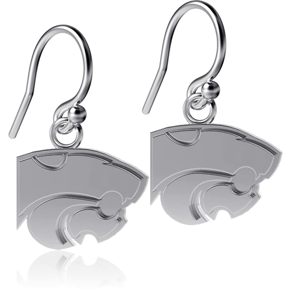 Women's Dayna Designs Louisville Cardinals Silver Dangle Earrings