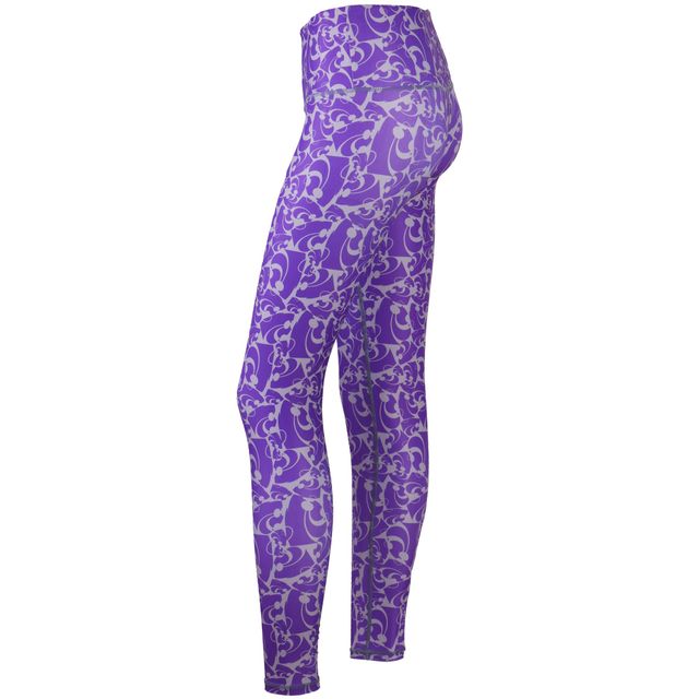 ZooZatz Multi Kansas State Wildcats Stacked Mascot Legging pour femme