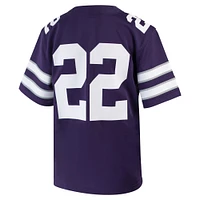 Maillot de football pour jeunes Nike #24 violet Kansas State Wildcats Untouchable