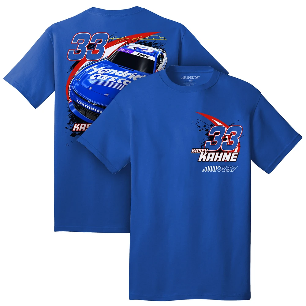 T-shirt pour homme de la collection Richard Childress Racing Team Royal Kasey Kahne NASCAR Xfinity Series HendrickCars.com
