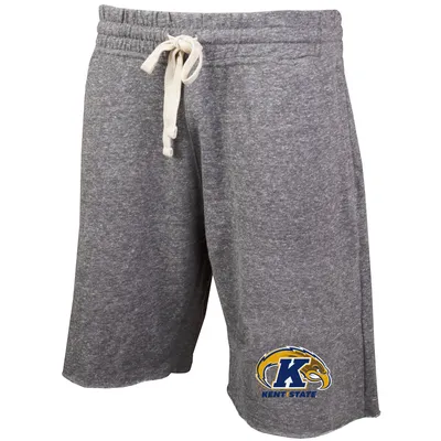 Kent State Golden Flashes Concepts Sport Mainstream Terry Shorts - Gray