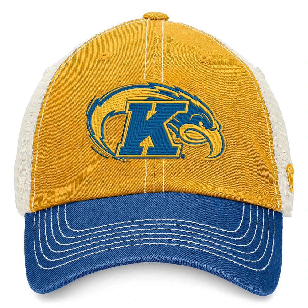 Youth Top of the World  Gold Kent State Golden Flashes Offroad Adjustable Hat