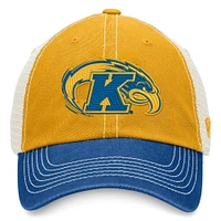 Youth Top of the World  Gold Kent State Golden Flashes Offroad Adjustable Hat
