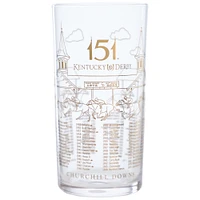 151st Kentucky Derby 24K Limited Edition Gold Mint Julep Glass
