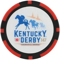 Jeton de poker Ahead Kentucky Derby 147 rouge