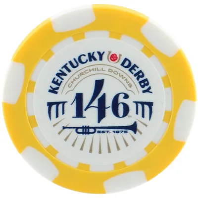 Kentucky Derby Ahead Poker Chip