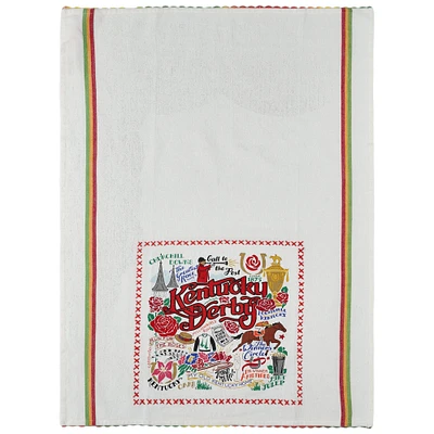 Serviette à vaisselle Kentucky Derby de catstudio