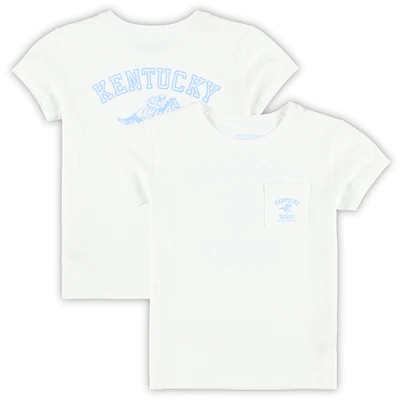 Girls Preschool Vineyard Vines  White Kentucky Derby Distressed T-Shirt
