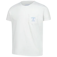 Girl's Youth Vineyard Vines  White Kentucky Derby Distressed T-Shirt