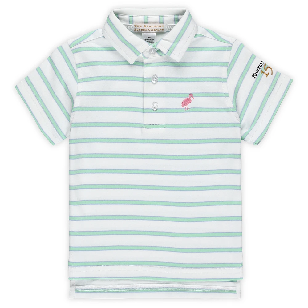 Infant White Kentucky Derby 150 Prim and Proper Polo