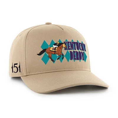 Men's '47  Khaki 151st Kentucky Derby Adjustable Hitch Hat