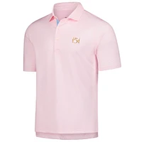 Men's Fairway & Greene  Pink Kentucky Derby Palmetto Polo