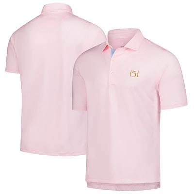 Men's Fairway & Greene  Pink Kentucky Derby Palmetto Polo