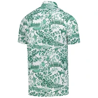 Men's Smith & Quinn  White Kentucky Derby Teddy Performance Polo