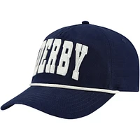 Casquette ajustable en velours côtelé pour homme Vineyard Vines Navy 151st Kentucky Derby