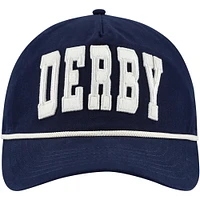 Casquette ajustable en velours côtelé pour homme Vineyard Vines Navy 151st Kentucky Derby