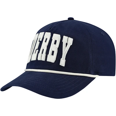 Casquette ajustable en velours côtelé pour homme Vineyard Vines Navy 151st Kentucky Derby