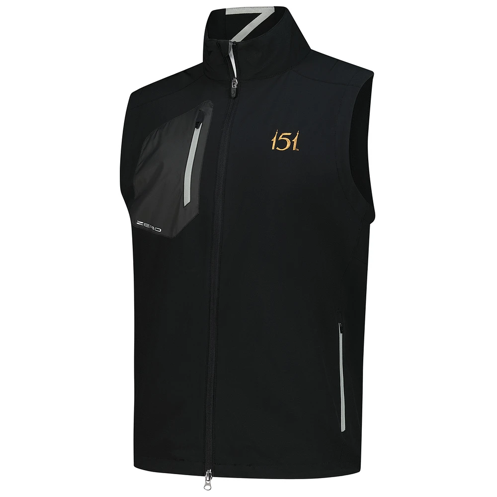 Men's Zero Restriction  Black 151st Kentucky Derby Z700 Full-Zip Vest