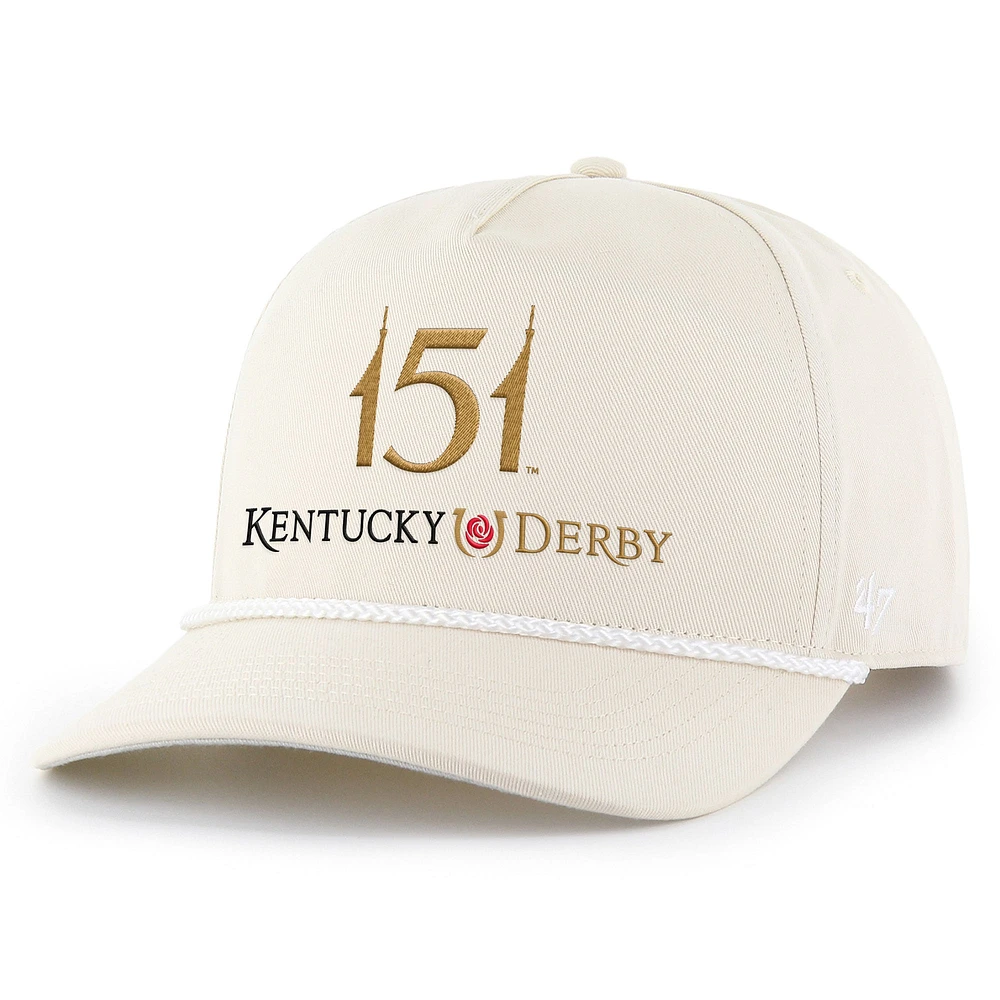 Men's '47 Natural Kentucky Derby 151 Rope Hitch Adjustable Hat