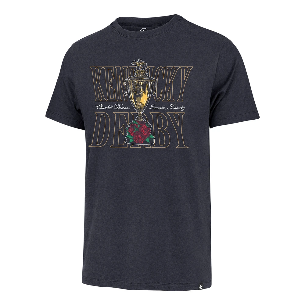 Men's '47  Navy Kentucky Derby Trophy Franklin T-Shirt
