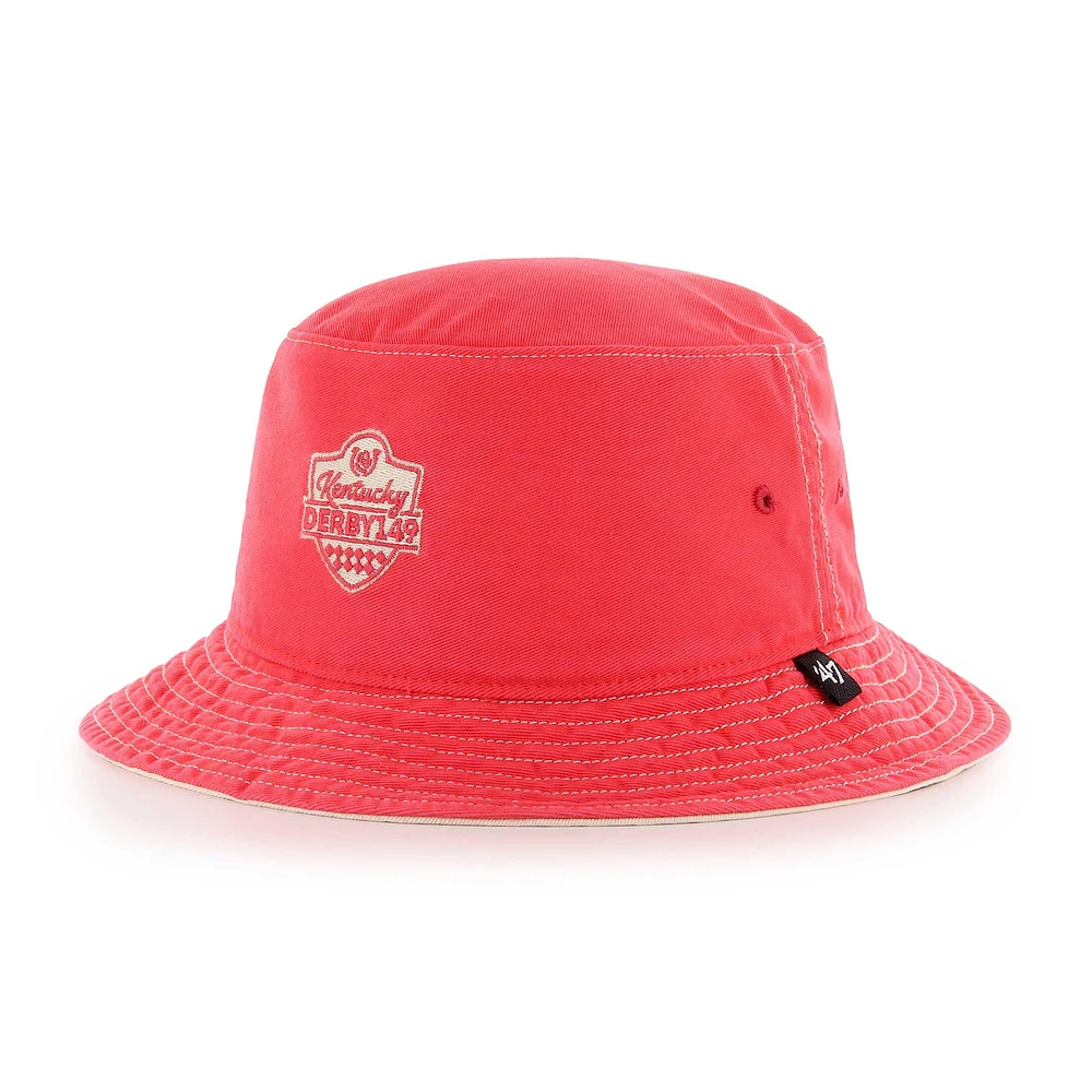 Men's '47 Red Kentucky Derby 149 Trailhead Bucket Hat