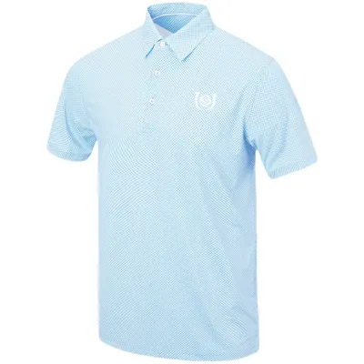 Kentucky Derby Fanatics Branded Rose Solid Polo - Light Blue