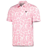 Men's Fanatics White Kentucky Derby Icon Roses EcoTec Polo