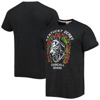 Men's Homage Charcoal Kentucky Derby Churchill Downs T-Shirt