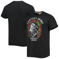 Men's Homage Charcoal Kentucky Derby Churchill Downs T-Shirt