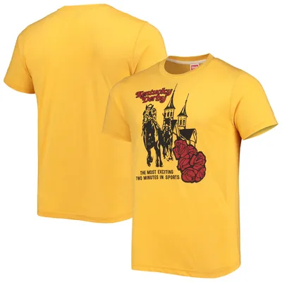 Kentucky Derby Homage The Most Exciting Two Minutes Sports T-Shirt - Gold