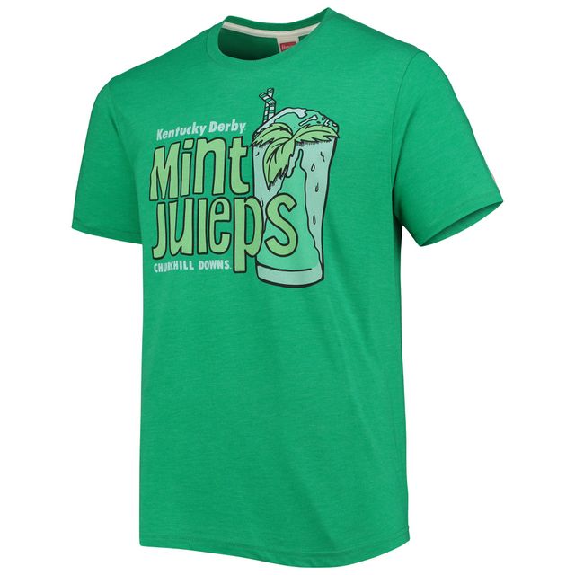 T-shirt Homage Green Kentucky Derby Mint Juleps pour homme