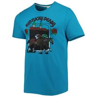 Men's Homage Teal Kentucky Derby Tri-Blend T-Shirt