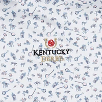 Men's Puma White Kentucky Derby 150th MATTR Superfecta Polo