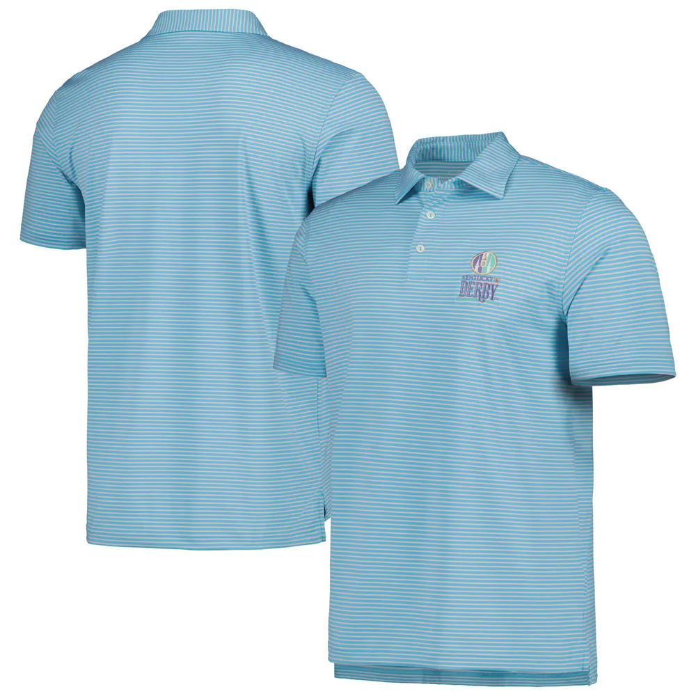 Vineyard Vines Bradley Stripe Sankaty Polo in Blue for Men