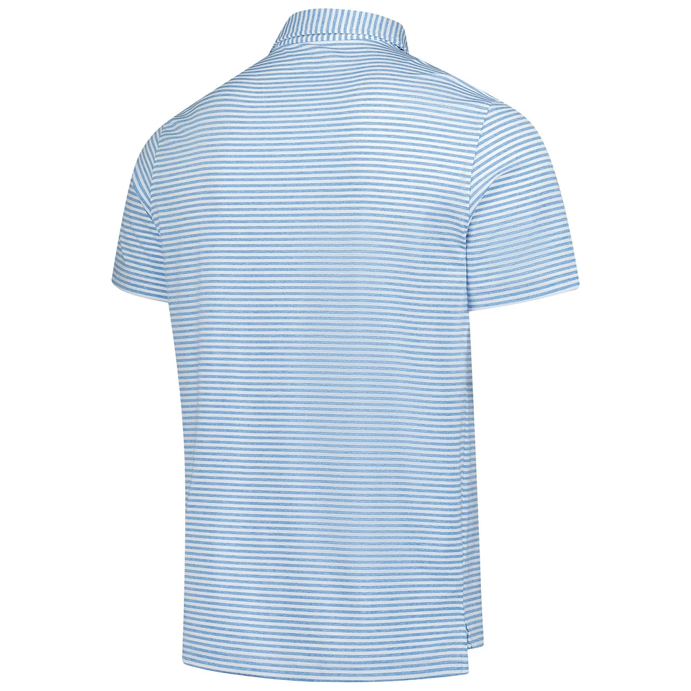 Men's Vineyard Vines Heather Blue 151st Kentucky Derby Winstead Striped Polo